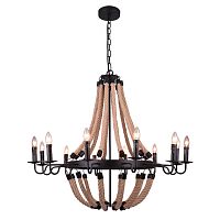 Подвесная люстра Arte Lamp Marsiglia A8956LM-12BK