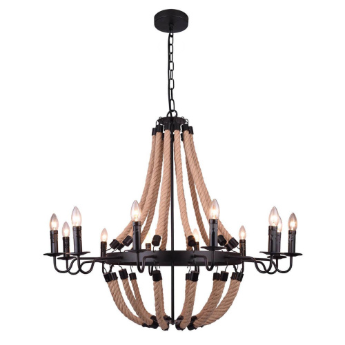 Подвесная люстра Arte Lamp Marsiglia A8956LM-12BK Подвесная люстра Arte Lamp Marsiglia A8956LM-12BK