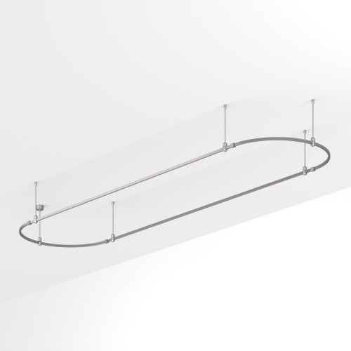 Основание ART-APRIORI-OVAL-ROD-400-4000x1000 (TN) Arlight 054530 Основание ART-APRIORI-OVAL-ROD-400-4000x1000 (TN) Arlight 054530