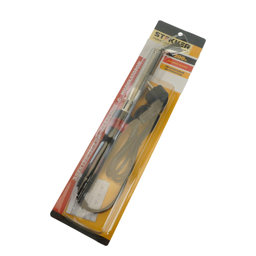 Паяльник с индикатором  200W, нихромовый нагреватель, долговечное жало, 230В, STEKKER  PLE301-200 фото 10