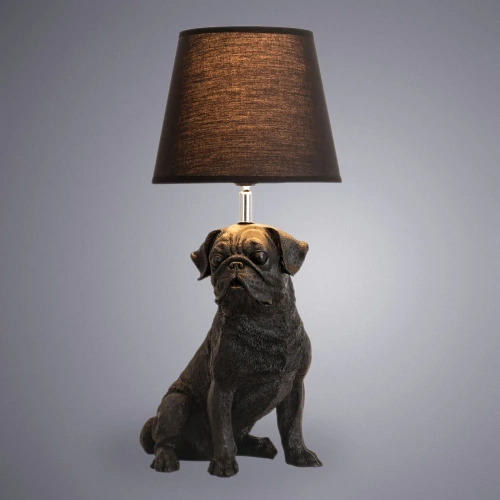 Декоративная настольная лампа Arte Lamp BOBBY A1512LT-1BK фото 2