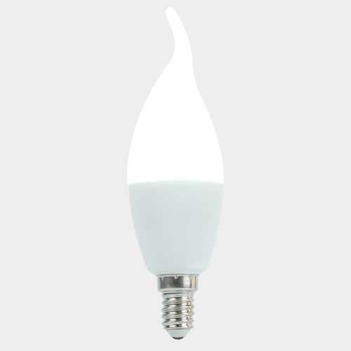 Лампа светодиодная SAFFIT SBC3720 Свеча на ветру E14 20W 230V 6400K фото 5