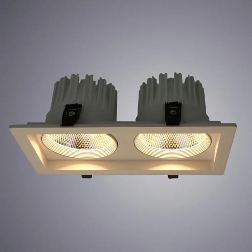 Точечный встраиваемый светильник Arte Lamp PRIVATO A7018PL-2WH фото 2 Точечный встраиваемый светильник Arte Lamp PRIVATO A7018PL-2WH фото 2