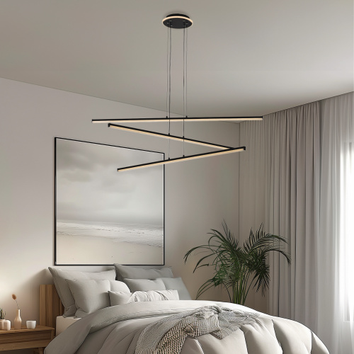 Citilux Trent CL203731 LED Люстра подвесная с пультом Чёрная фото 8 Citilux Trent CL203731 LED Люстра подвесная с пультом Чёрная фото 8