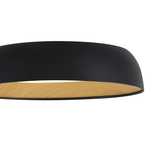 SLE1812-402-01 Светильник потолочный Черный, Древесный/белая LED 1*36W 4000K MUSE фото 6