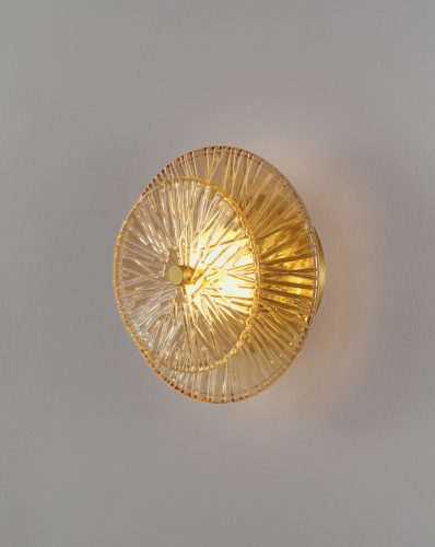 Светильник настенный светодиодный Moderli V11022-WL Brass фото 3