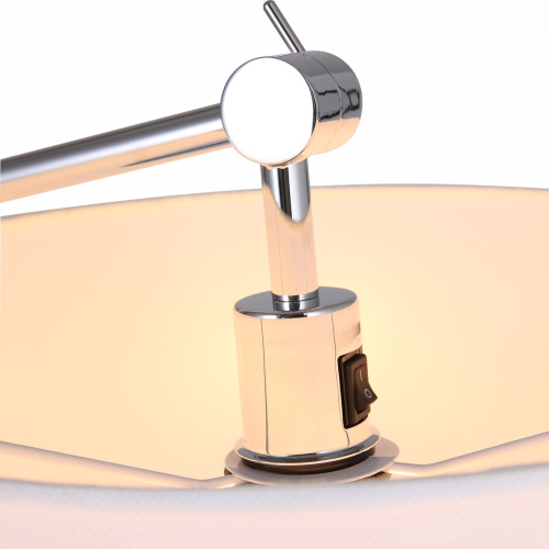 SL460.105.01 Торшер ST-Luce Хром/Белый E27 1*60W (из 2-х коробок) MARCIA фото 10