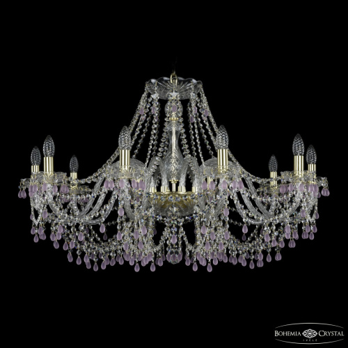 Люстра хрустальная 1410/10/360 G V7010 Bohemia Ivele Crystal (Богемия Ивеле Кристалл)