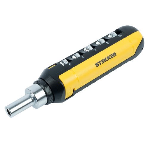 STLS003 Отвертка реверсивная с битами, 15 предметов фото 2