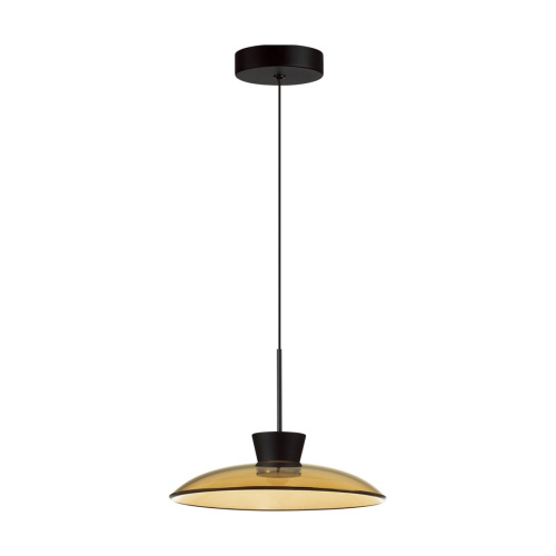 5055/9LA L-VISION ODL24 387 черный/янтарный/металл/стекло Подвес LED 9W 3000К SAUCER 5055/9LA L-VISION ODL24 387 черный/янтарный/металл/стекло Подвес LED 9W 3000К SAUCER