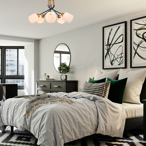 Светильник на штанге Escada 2113/5P E27*40W Copper/Black фото 6