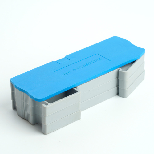 LD562-1-40 Торцевая заглушка для ЗНИ LD554 4 мм²  (JXB ST 4), синий фото 3