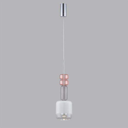 6505/1 SUSPENTIONI LN26 385 хром, розовый, белый Подвес GU10 50W 220V VERONA фото 3 6505/1 SUSPENTIONI LN26 385 хром, розовый, белый Подвес GU10 50W 220V VERONA фото 3