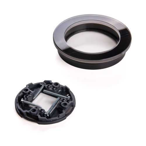 Рамка из стекла на 1 пост черный W0015108 фото 2 Рамка из стекла на 1 пост черный W0015108 фото 2