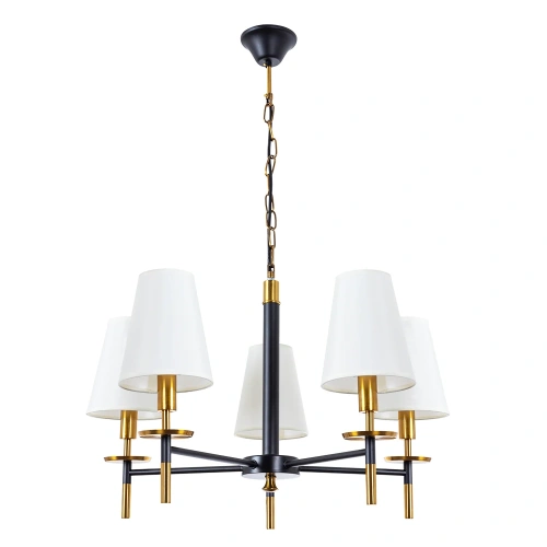 Подвесная люстра Arte Lamp RICCARDO A4075LM-5BK Подвесная люстра Arte Lamp RICCARDO A4075LM-5BK