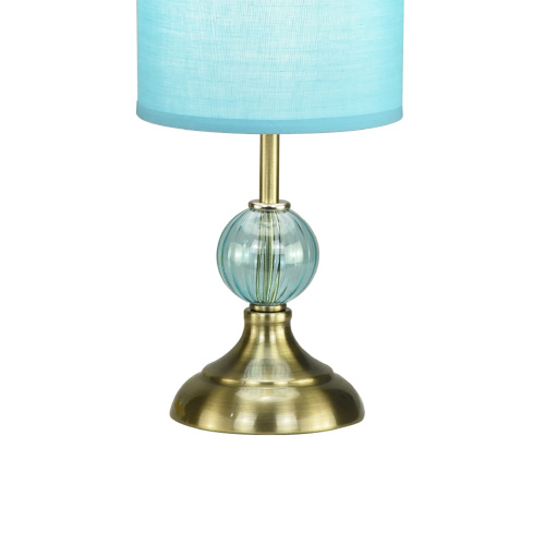 Настольный светильник Escada 10207/L E14*40W Blue фото 2 Настольный светильник Escada 10207/L E14*40W Blue фото 2