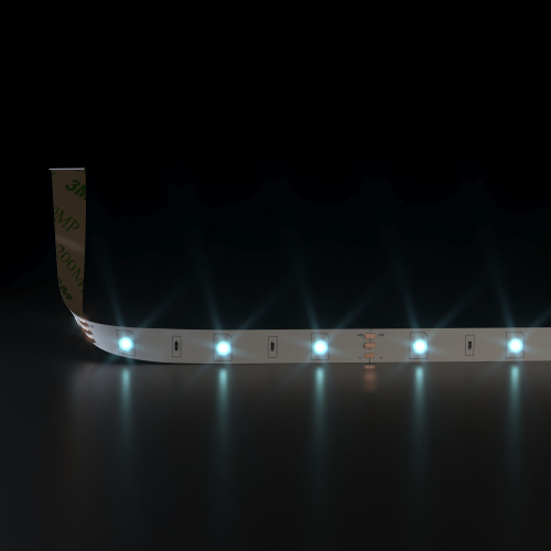 Светодиодная лента 12 В 7.2 Вт/м 30 Led/м 5050 IP20, холодный белый 6500К, 5 м Лента светодиодная 12V 7,2W 30Led 5050 IP20 холодный белый, 5м фото 2 Светодиодная лента 12 В 7.2 Вт/м 30 Led/м 5050 IP20, холодный белый 6500К, 5 м Лента светодиодная 12V 7,2W 30Led 5050 IP20 холодный белый, 5м фото 2
