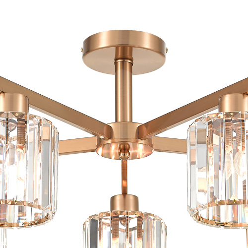 Потолочный светильник Escada 692/5P E27*60W Сopper фото 3 Потолочный светильник Escada 692/5P E27*60W Сopper фото 3