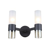 Настенный светильник Escada 1122/2A E14*40W Black