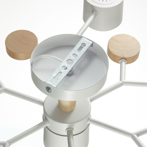 8195/7C COMFI LN26 336 белый, металл/дерево/пластик Потолочный светильник LED GX53 7*9W 220V RONDO фото 7 8195/7C COMFI LN26 336 белый, металл/дерево/пластик Потолочный светильник LED GX53 7*9W 220V RONDO фото 7