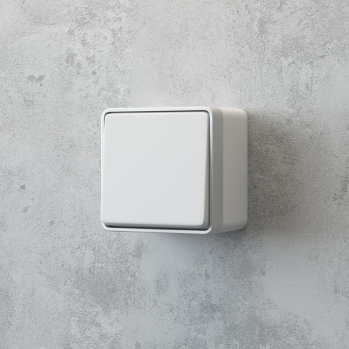 Выключатель одноклавишный влагозащищенный Gallant белый W5010201 фото 2 Выключатель одноклавишный влагозащищенный Gallant белый W5010201 фото 2