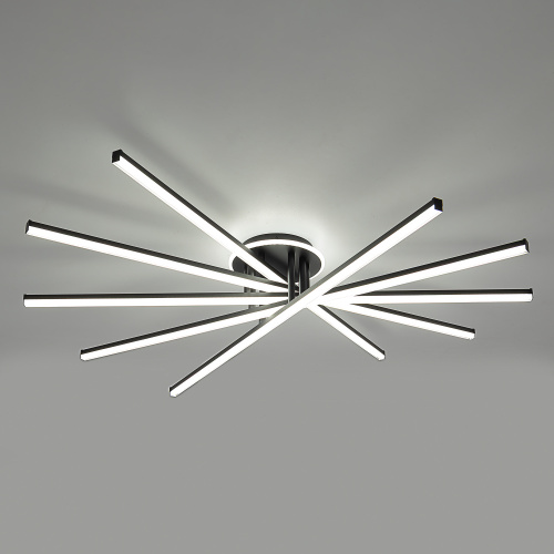 Citilux TRENT CL203651 LED Люстра с пультом Чёрная фото 3