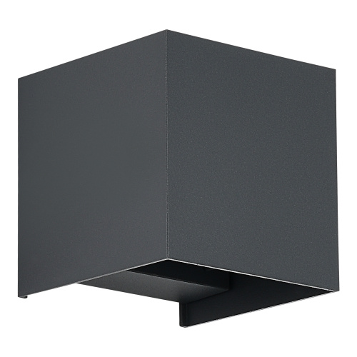 SL9513.701.01 Светильник уличный настенный ST-Luce серый/серый LED 1*10W 2700K BRIK фото 2