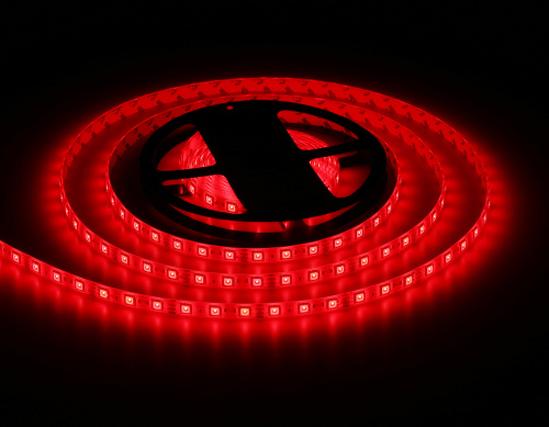 Светодиодная лента 12В 5050 60Led 14.4Вт/м Цветная RGB IP65 5м фото 12