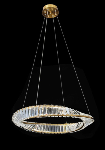 Люстра подвесная Alfa Light F4024-69 φ600 GD LED 72+72W Люстра подвесная Alfa Light F4024-69 φ600 GD LED 72+72W