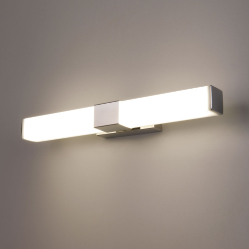 Настенный светодиодный светильник Protera LED хром IP44 Protera LED хром (MRL LED 1008) Настенный светодиодный светильник Protera LED хром IP44 Protera LED хром (MRL LED 1008)