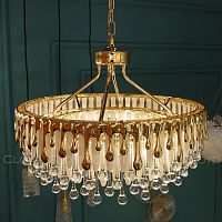 Люстра Cloyd CAPULETTI C8 / Ø60 см - золото (арт.11207)