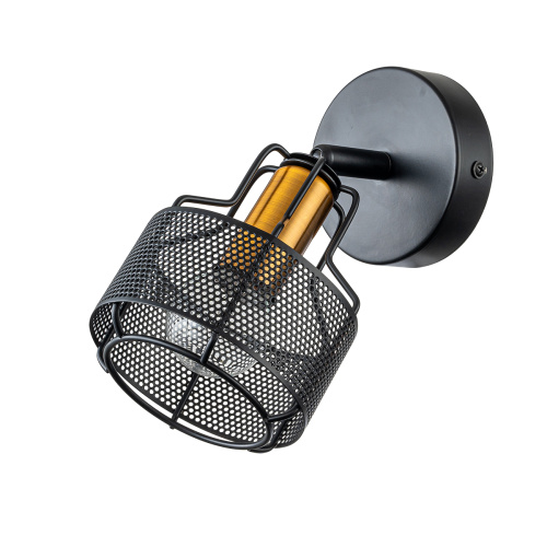 Настенный светильник Escada 1100/1A E14*40W Black/Gold фото 4