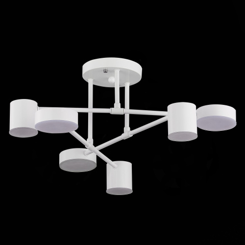 SLE201052-06 Светильник потолочный Белый/Белый LED 6*7W 4000K NOBEL фото 5