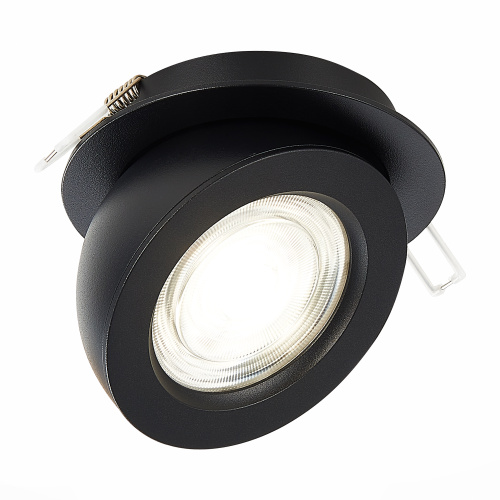 ST654.448.10 Св-к встр. Черный LED 1*10W 4000K 850Lm Ra>90 38° IP20 D109xH60 180-240V Встраиваемые светильники фото 3