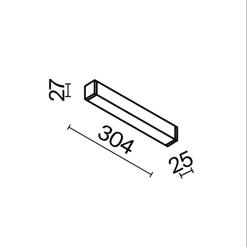 Трековый светильник Technical TR080-4-10WTW-B