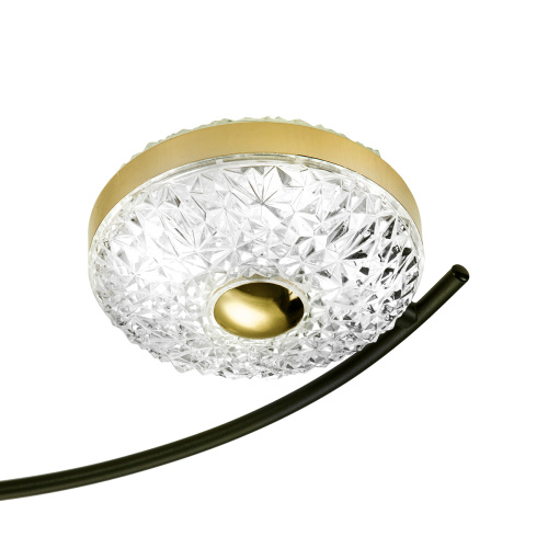 Потолочный светильник Escada 10208/8 LED*110W Black/Gold фото 6 Потолочный светильник Escada 10208/8 LED*110W Black/Gold фото 6