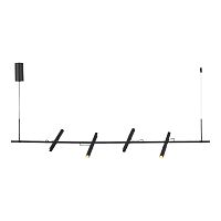SL6210.403.04 Светильник подвесной ST-Luce Черный/Черный, Золотистый LED 4*3W 3000K LILT