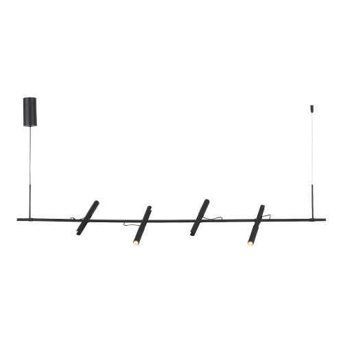 SL6210.403.04 Светильник подвесной ST-Luce Черный/Черный, Золотистый LED 4*3W 3000K LILT