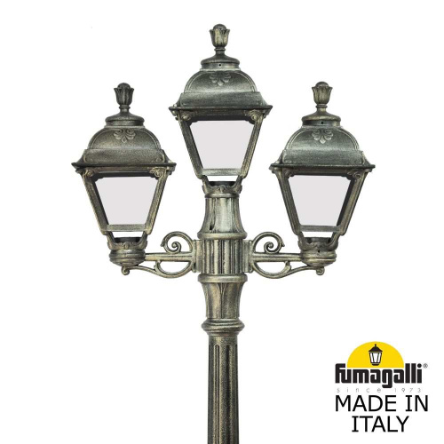 Fumagalli Садово-парковый фонарь FUMAGALLI ARTU BISSO/CEFA 2+1 U23.158.S21.BXE27 фото 2
