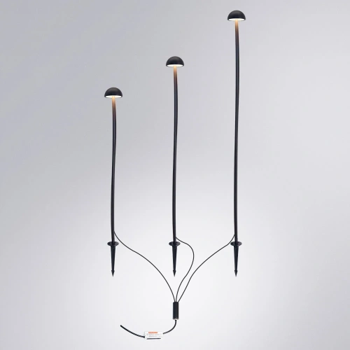 Грунтовый светильник Arte Lamp MOTUS A1081PA-3BK фото 2 Грунтовый светильник Arte Lamp MOTUS A1081PA-3BK фото 2
