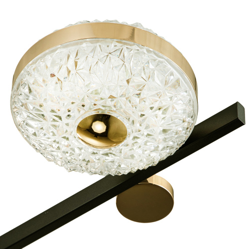 Потолочный светильник Escada 10219/6 LED*78W Black/Gold фото 3 Потолочный светильник Escada 10219/6 LED*78W Black/Gold фото 3