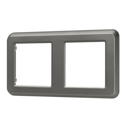 Рамка пластиковая FRM-VERSA-PL-2-GR Arlight 043780