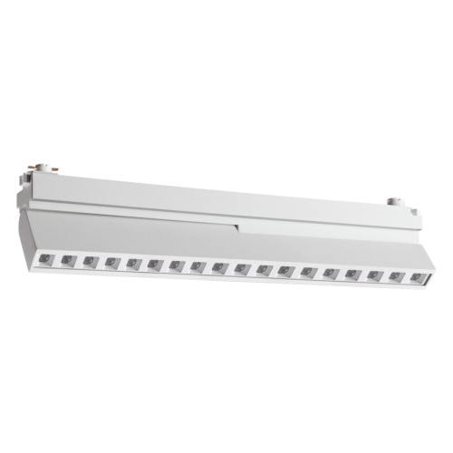 359740 PORT NT25 240 белый Светильник однофазный двухжильный трековый с переключ. цв. температуры IP20 LED 18W 180-265V 2700К/3200К/4000К EOS фото 7