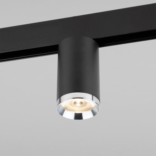 Трековый светильник Slim Magnetic R06 10W 4200K Ringe черный/серебро 85506/01 Трековый светильник Slim Magnetic R06 10W 4200K Ringe черный/серебро 85506/01