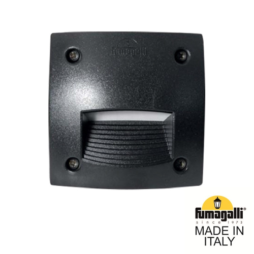 Светильник для подсветки лестниц встраиваемый FUMAGALLI LETI 100 Square-ST 3C4.000.000.AYG1L Светильник для подсветки лестниц встраиваемый FUMAGALLI LETI 100 Square-ST 3C4.000.000.AYG1L