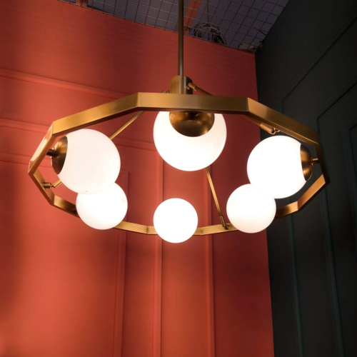 Люстра Cloyd KARASS C6 / Ø76 см - латунь (арт.10138) Люстра Cloyd KARASS C6 / Ø76 см - латунь (арт.10138)