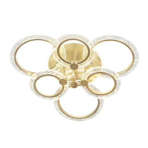 Потолочный светильник Escada 10225/6 LED*97W BL Gold