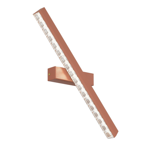 SL1018.623.01 Светильник подвесной ST-Luce терракотовый/прозрачный LED 1*11W 4000K EUCLIDICS фото 5