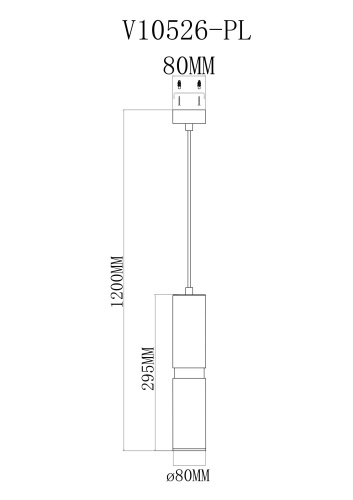 Светильник подвесной Moderli V10526-PL Salem фото 2