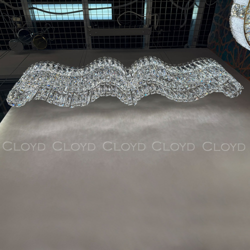 Люстра Cloyd ANTREA-B C1 / шир. 100 см - хром (арт.11629) фото 2 Люстра Cloyd ANTREA-B C1 / шир. 100 см - хром (арт.11629) фото 2